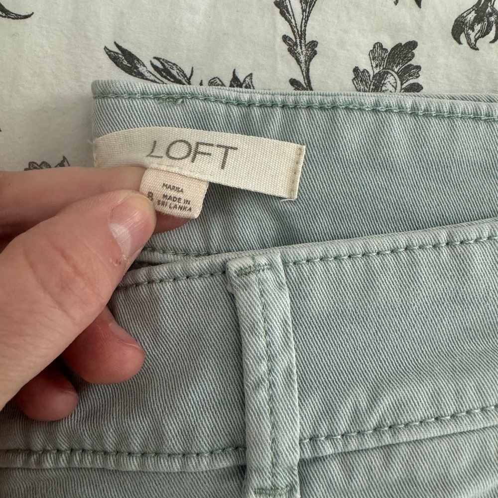 Loft Grey/ Blue Loft Skinny Pants - Picture 6 of 7